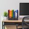 IRIS USA Letter/Legal File Metal Magazine File Holders, Black - 6Pack